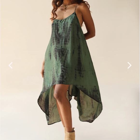 Fara Silk high low dress - Picture 9 of 9